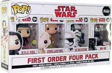 Funko Pop!: Star Wars First Order 4 Pack with Glow-in-the-Dark Kylo Ren