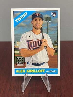 2021 Topps Series 2 70 Years of Topps Insert Alex Kirilloff  #70YT-16 Twins RC - Image 1 of 2