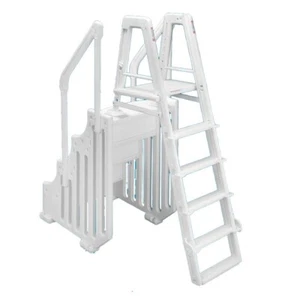 Ocean Blue 38" Mighty Step & Ladder Set Above Ground Swimming Pool Entry System - Picture 1 of 1