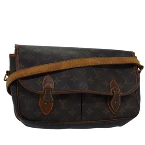 LOUIS VUITTON Monogram Gibeciere MM Shoulder Bag M42247 LV Auth bs14301 - Picture 1 of 24