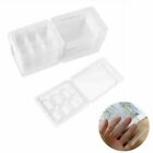 20x Plastic Wax Melt Clamshells Molds Wax Melt Containers for Wickless Candle
