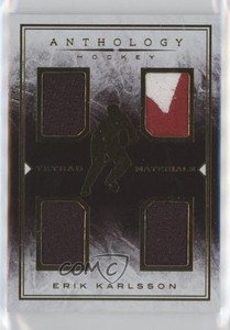 2015-16 Panini Anthology Tetrad Materials /75 Erik Karlsson #TM-12