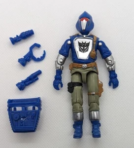 GI Joe Black Major Custom Transformers SOUNDWAVE BAT Purple Decepticon OG ARAH - Bild 1 von 3