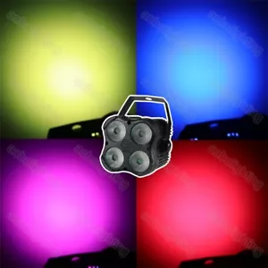 New Mini DJ Disco DMX 512 LED Par Can Stage Lights Night Club bar LED Par Lights - Picture 1 of 7