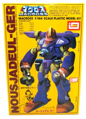 Vintage Imai Macross 1/144 Nousjadeul-Ger Powered Suit Model Kit #25 - Image 1 of 4