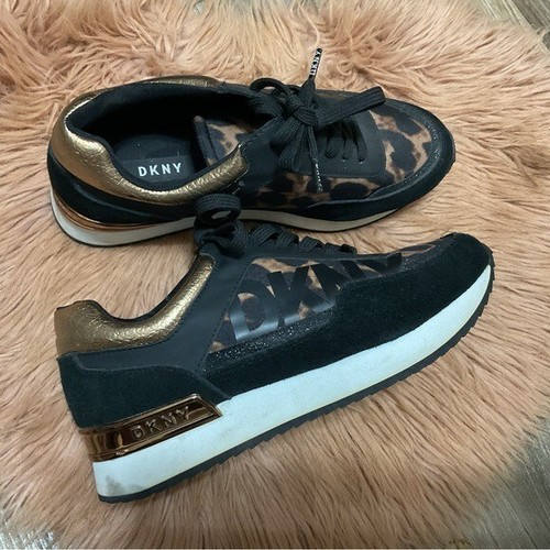 ADIDAS Sneakers DKNY ghepardo stampa animalier taglia 6 5