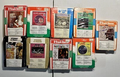 9 Lot 8-track Polkas Danzones Mariachi Nuevo Tecalitlan - Image 1 of 3