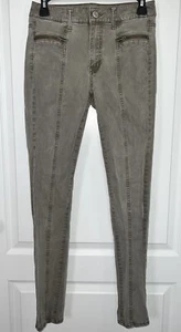 American Eagle Damen Größe 2 Hi Rise Jeans Hose grau grün - Bild 1 von 22