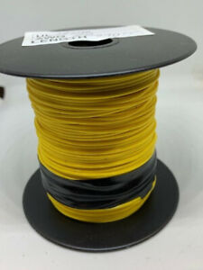 Ring 10m cable de cobre aislado 0,5mm conductor de cable alambre de conmutación amarillo 857362 