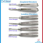DENTAL TOOTH ROOT ELEVATORS COUPLAND LUXATION STRAIGHT CURVED COMPLETE SET