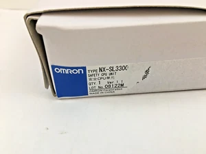 OMRON NX-SL3300 Safety CPU NXSL3300 Digital Input Unit in Box New, US Seller - Picture 1 of 5
