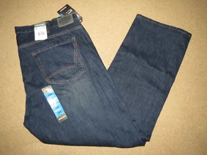 NEW NWT Dickies relaxed-fit straight-leg denim blue jeans - mens 44-45 x 32 - Picture 1 of 1