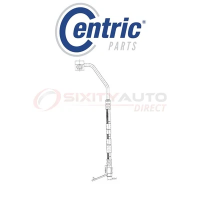 Centric Brake Hydraulic Hose for 1994-1996 Chrysler New Yorker 3.5L V6 - lt Foto 1 de 4