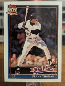 1991 Topps - Frank Thomas #79 - Picture 1 of 2