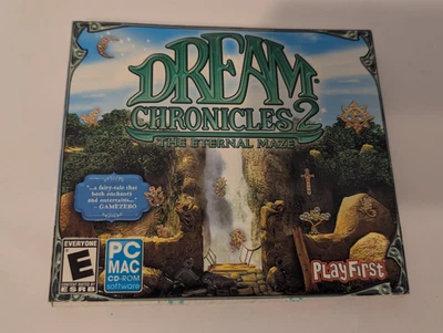 Dream Chronicles 2 Eternal Maze Software Pc Mac Game New Sealed 2008 Firstplay - Image 1 of 2
