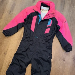 Roffe Skianzug Schneeanzug Einteiler Schnee Vintage 80er Retro Gaper USA Herren Medium - Bild 1 von 24