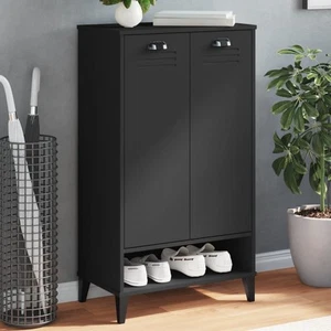 Shoe Cabinet Hallway Shoe Storage Cupboard Shoe Rack Solid Wood Pine vidaXL - Picture 1 of 36
