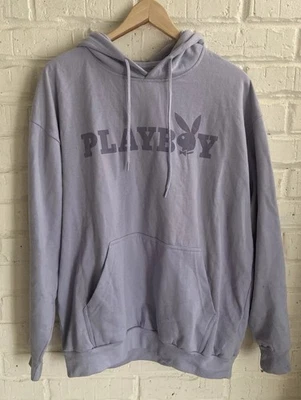 Playboy Hoodie Pullover Bunny Logo Graphic Spellout Sweatshirt L - Image 1 of 3