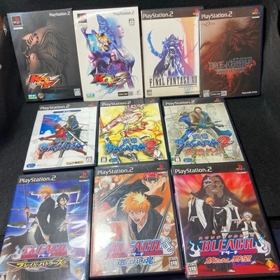 PS2 Game software Lot 10 - BLEACH, Final Fantasy, Sengoku Basara, KOF, JAPAN - Image 1 of 4
