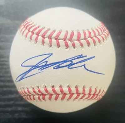 Jeff Gordon Autographed OML Baseball NASCAR Racing Hall Of Fame/ JSA - Image 1 of 3