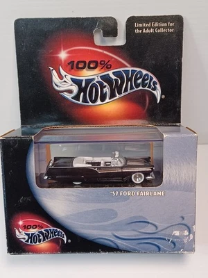 100% Hot Wheels Black Box Collectibles '57 Ford Fairlane #52576 c.2000 - Image 1 of 4