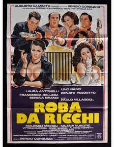 Plakat ROBA DA RICHI Pozzetto Banfi Villaggio Dellera Serena Grandi Cor A437 - Bild 1 von 1
