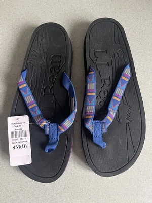 LL Bean Sandals Size 8 Maine Women's Katafin Flip Flop Thong NEW - Image 1 of 4
