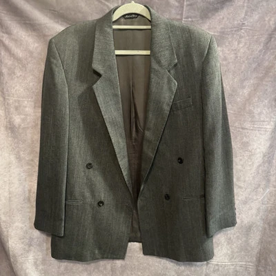 Levis Exact Blazer Mens Size 40R Colors Gray Suit Jacket Sport Coat Made In USA - Изображение 1 из 4