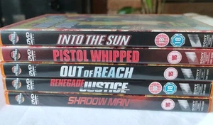 Steven Seagal DVD Film Bundle❤️ Shadow Man/Justice/Pistol/Into Sun/Out Of Reach - Picture 1 of 7