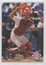 1995 Reading Phillies Eastern League Champs Team Issue Tommy Eason