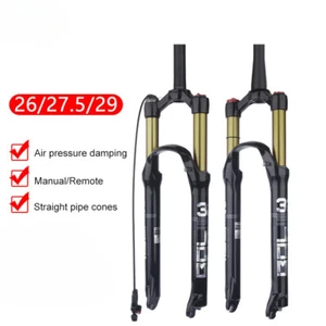26/27.5/29in MTB Suspension Air front Fork 120mm Travel Shoulder/Remote Lockout - Bild 1 von 36