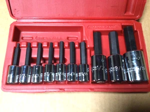 PROTO J4900A Hex Bit Socket Set (3/8-1/2 Drive - 10 Piece) - Picture 1 of 2