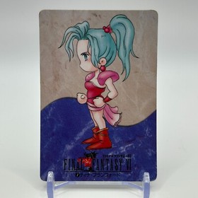 Tina Branford 7 Final Fantasy VI Card TCG  Games Famicom Collection Japan 1994