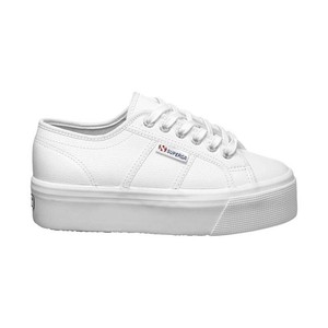 scarpe superga bianche alte
