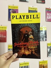 Sweeney Todd Playbill July 2023 Josh Groban Annaleigh Ashford Ruthie Ann Miles
