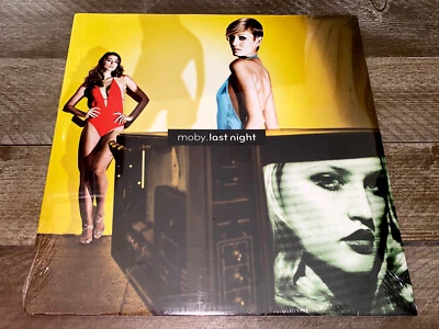 MOBY LAST NIGHT 2x LP *RARE* GATEFOLD EDITION VINYL 2008 MUTE 1st PRESS !! New - Image 1 of 2
