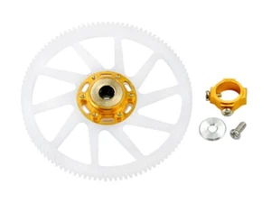 MH CNC Delrin Main Gear w/ Auto-Rotation Hub set (GOLD) (for MH-18FX067X series) - Picture 1 of 2