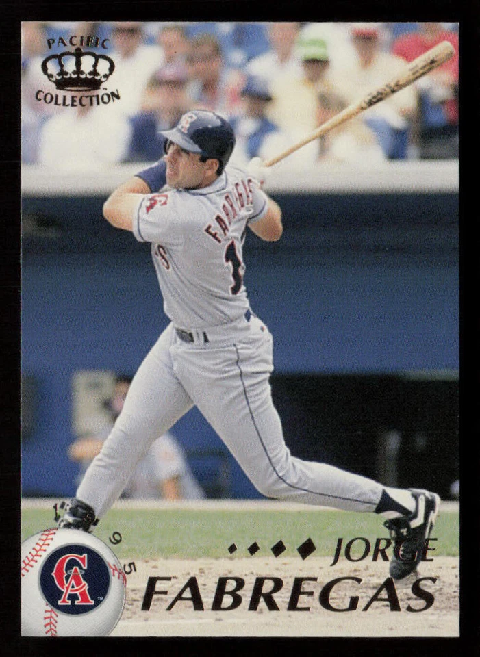 1995 Pacific Jorge Fabregas #59 California Angels Baseball Card - Image 1 of 2