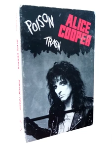 Alice Cooper - Poison & Trash Original Cassette Tape Single 1989 CBS - Picture 1 of 3