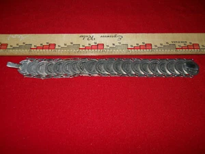 IMPERIAL ROMANOV UNIQUE ANTIQUE DRESS COIN SILVER KOPEK BRACELET 1904 - Picture 1 of 11