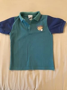 Vtg 90s OshKosh B'gosh Baseball ‘Hall Of Fame’ Polo Shirt Made USA Sz 5 - Picture 1 of 5