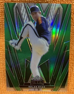 2024 Leaf Metal Nolan Ryan #50 Green Prismatic 5/5 Astros Mint - Bild 1 von 5