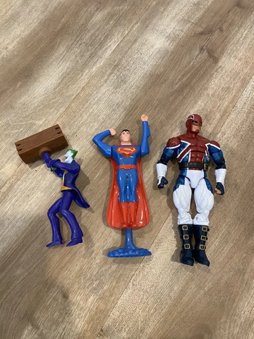 Toys Joker Superman Captain Britain Action Figures Cover