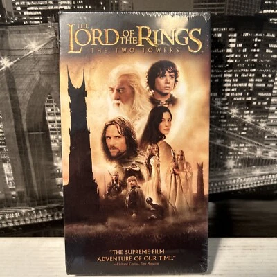 The Lord of the Rings: The Two Towers VHS, 2003 Factory Sealed NEW - Image 1 of 4