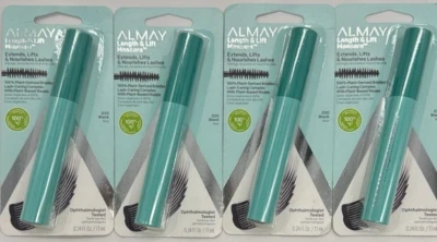 4PK Almay Length & Lift Mascara ~ 020 Black ~ FAST SHIPPING ~ 0.24 FL OZ EACH - Image 1 of 2