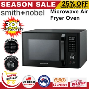 Smith & Nobel Convection & Grill Microwave Air Fryer Warmer Slow Cooker Oven 30L - Picture 1 of 7