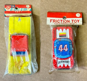 Paar 60er Jahre Friction Car Spielzeug - Made in Japan - beide versiegelt - Bild 1 von 6