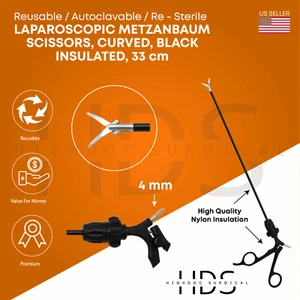 Laparoscopic Metzenbaum Scissors Laparoscopy Forceps Medical Surgical Instrument - Picture 1 of 2