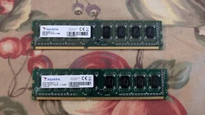 ADATA 16GB RAM, 2x8GB DDR3 1600(11) 8GX16 U-DIMM 10243155 - Picture 1 of 2
