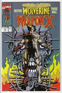 MARVEL COMICS PRESENTS #72 (1988) WEAPON X BEGINS ~ NEAR MINT- 9.2 - Picture 1 of 2